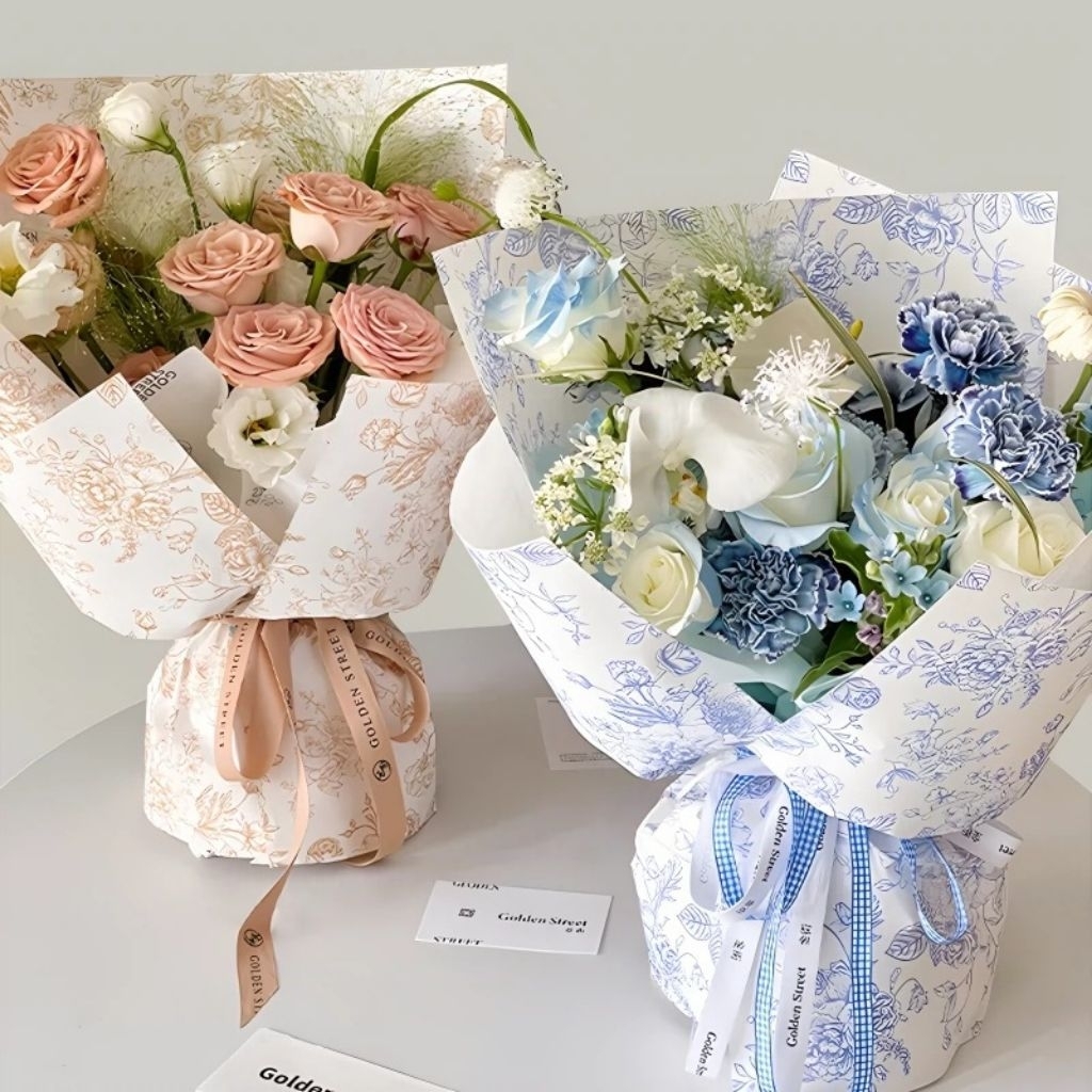 

(1 Pack) Kertas Bunga Bunga Kertas Buket Flower Buket Bunga Cantik Mothers Day