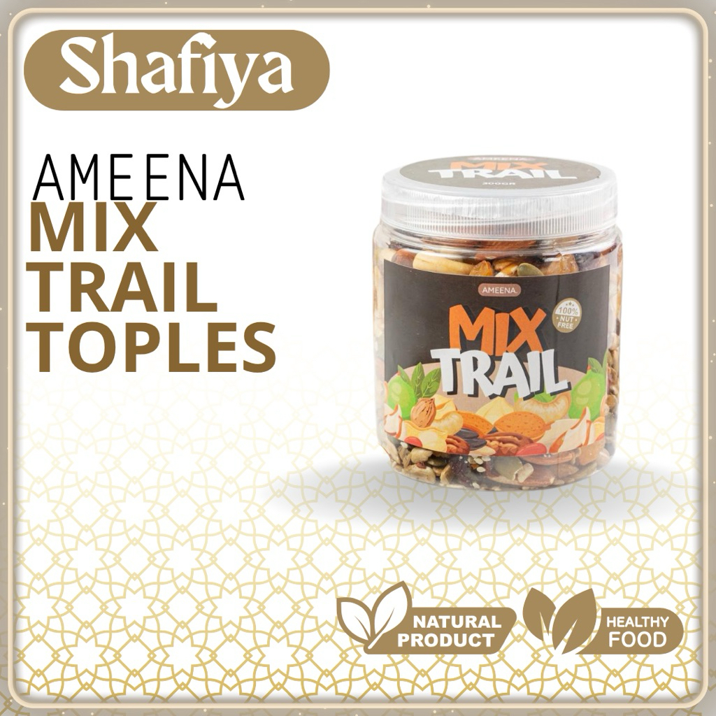 

[ TOPLES ] Mix Trail Premium 300GR | With Almond Mete Nuts Seed Dried Fruit
