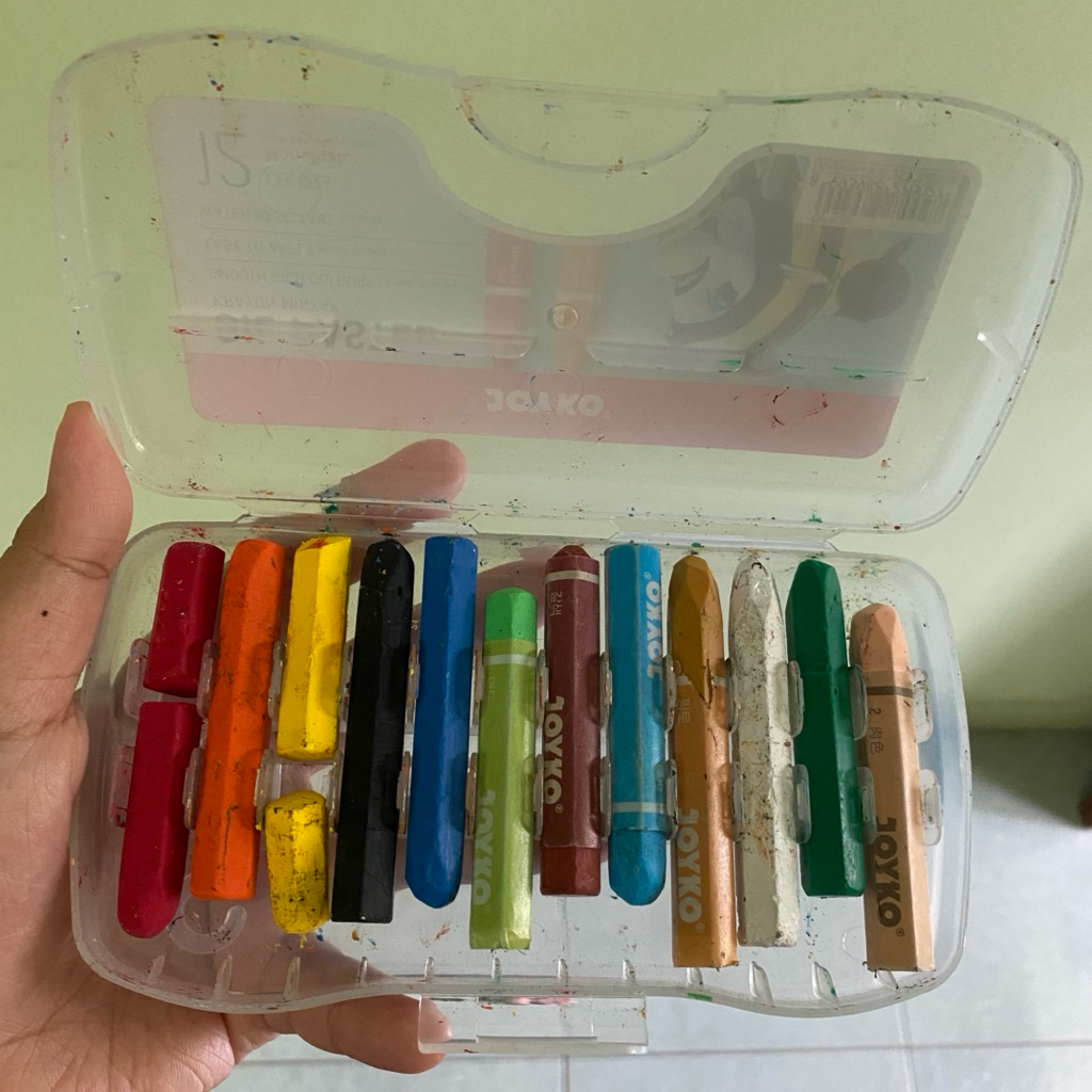 

Krayon Minyak Oil Pastel Joyko OP-12CHC