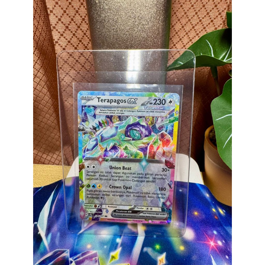 Terapagos EX 136/187 RR - Festival Terastal (SV8a) - Pokemon TCG Indonesia