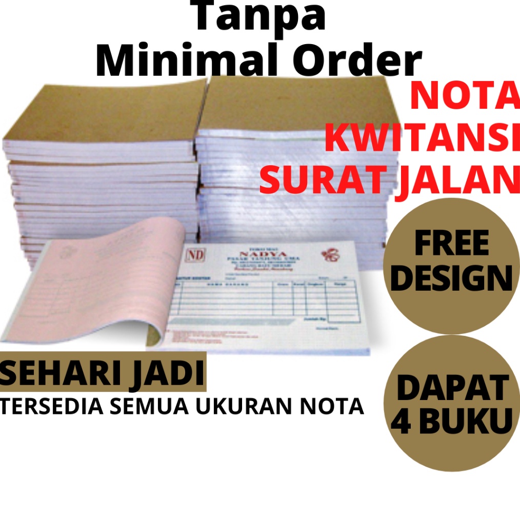 

TERLENGKAP NOTA TOKO CUSTOM 1 2 3 RANGKAP PLY BON SURAT KWINTANSI SURAT JALAN INVOICE FORMULIR SLIP GAJI FORM KODE C3A3