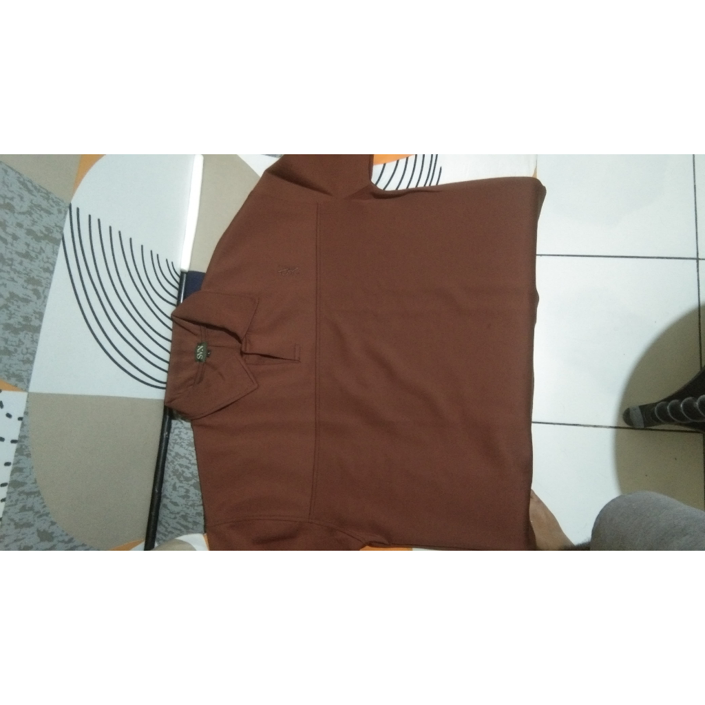 SVN Cuba Polo Shirt – Kaos Polo Pria Korea Premium, Scuba Modern Fit, Kerah Stylish Preloved Used