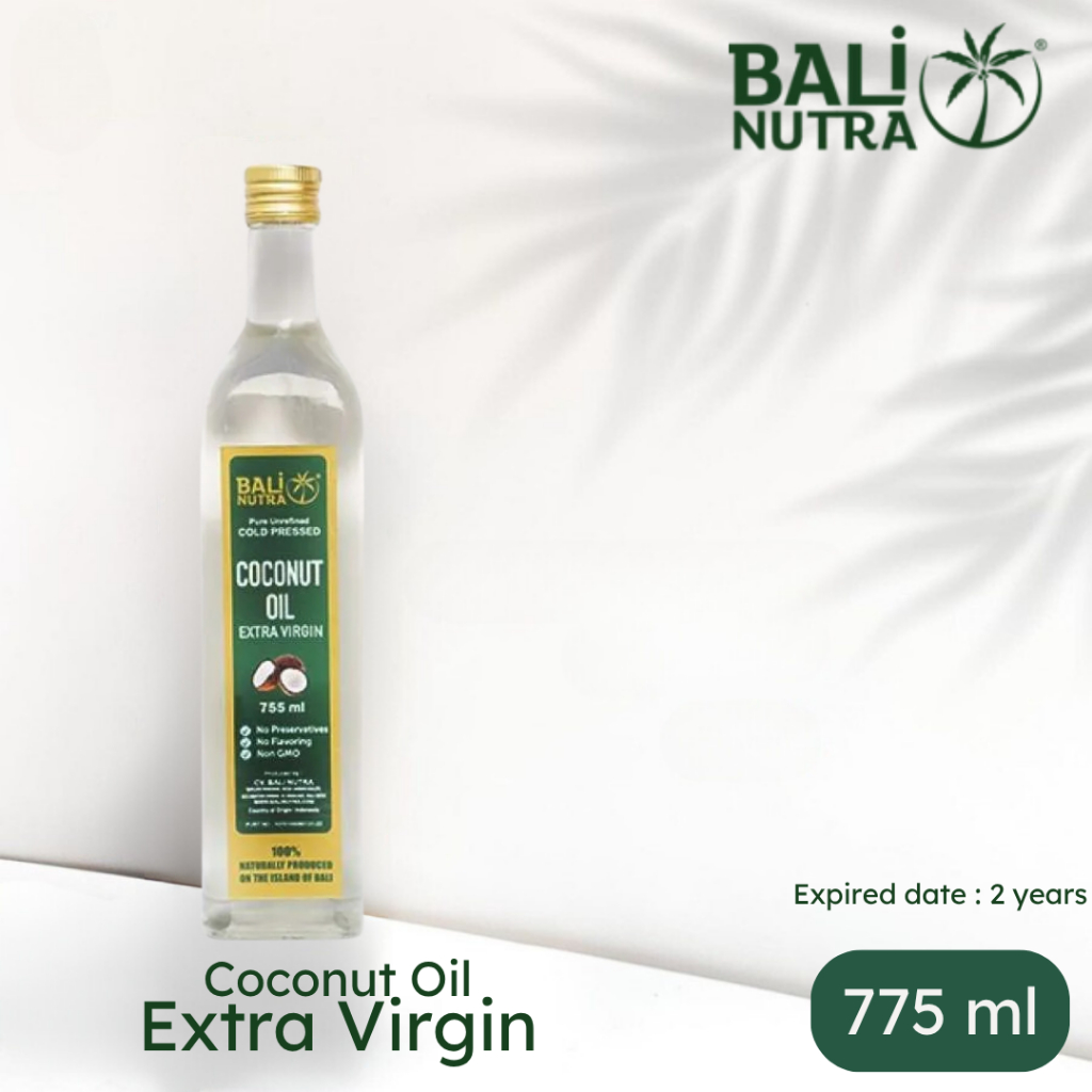 

BALI NUTRA Extra Virgin Coconut Oil - Minyak Kelapa Organik 755ml