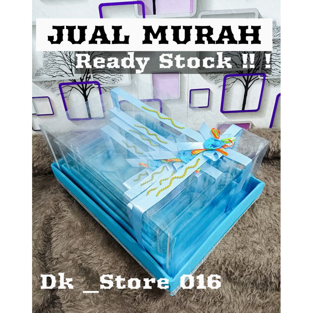 

COD isi*4pcs BOX MIKA PITA Hantaran Parsel