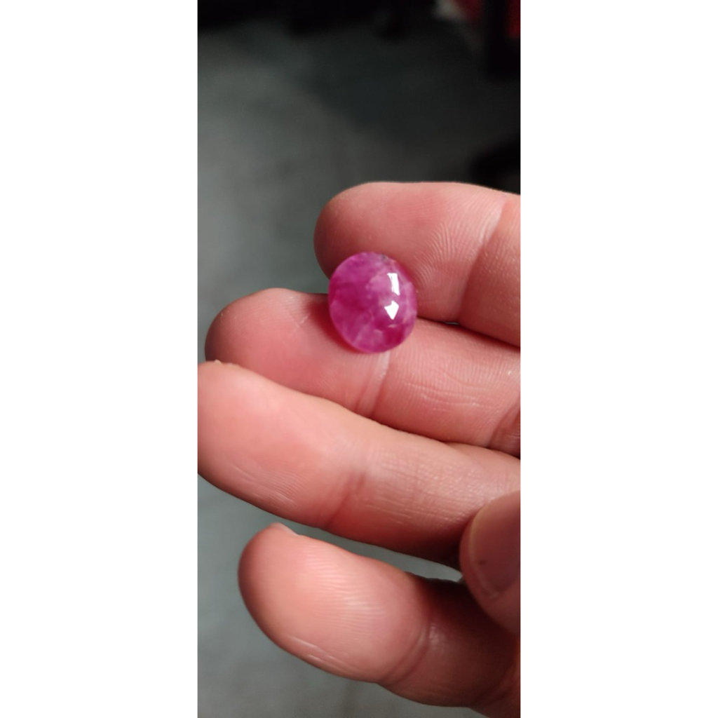 Batu Liontin/ Batu Cincin Natural Ruby Tanzania Murah