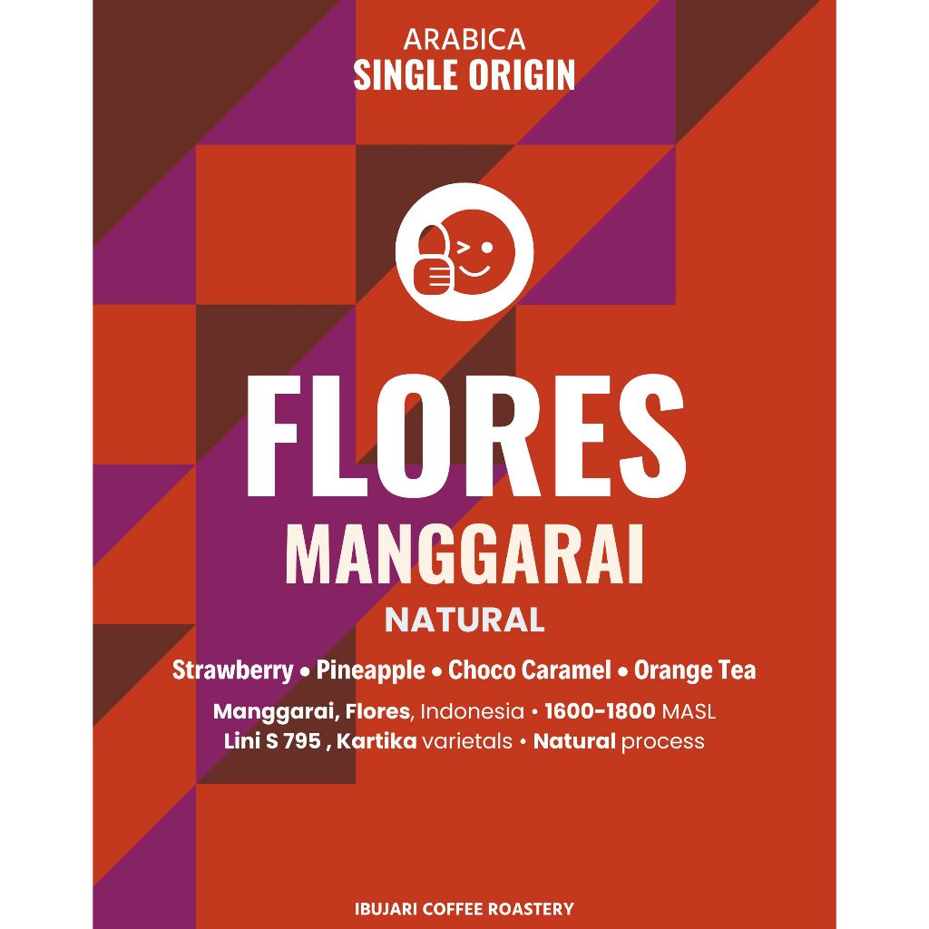 

Kopi Flores Manggarai Natural Uwu Mbohang Colol Biting Biji Arabika Coffee Beans Arabica Roastery