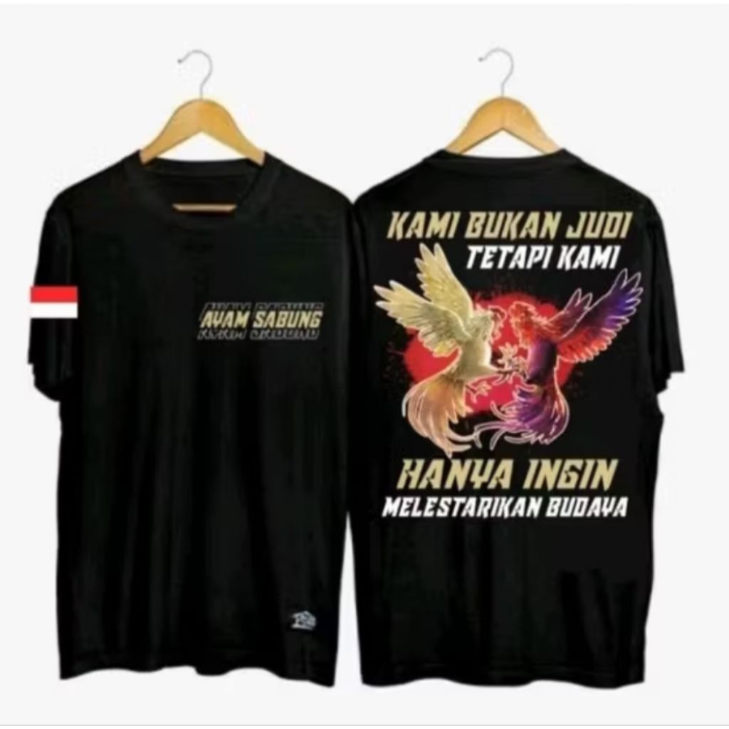 kaos sabung ayam kaos distro pria wanita dewasa