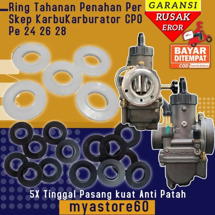 Ring Penahan Tahanan Per Skep Karbu Karburator Carbu Carburator Cpo Pe 24 26 28 Cpo Pe24 Cpo Pe26 Cp