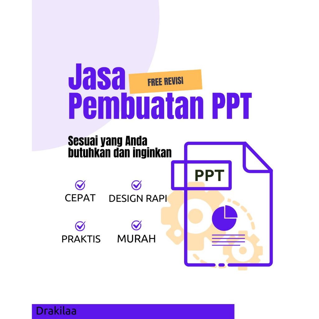 

Jasa Pembuatan PPT (PowerPoint)|Slide|Presentasi Powerpoint