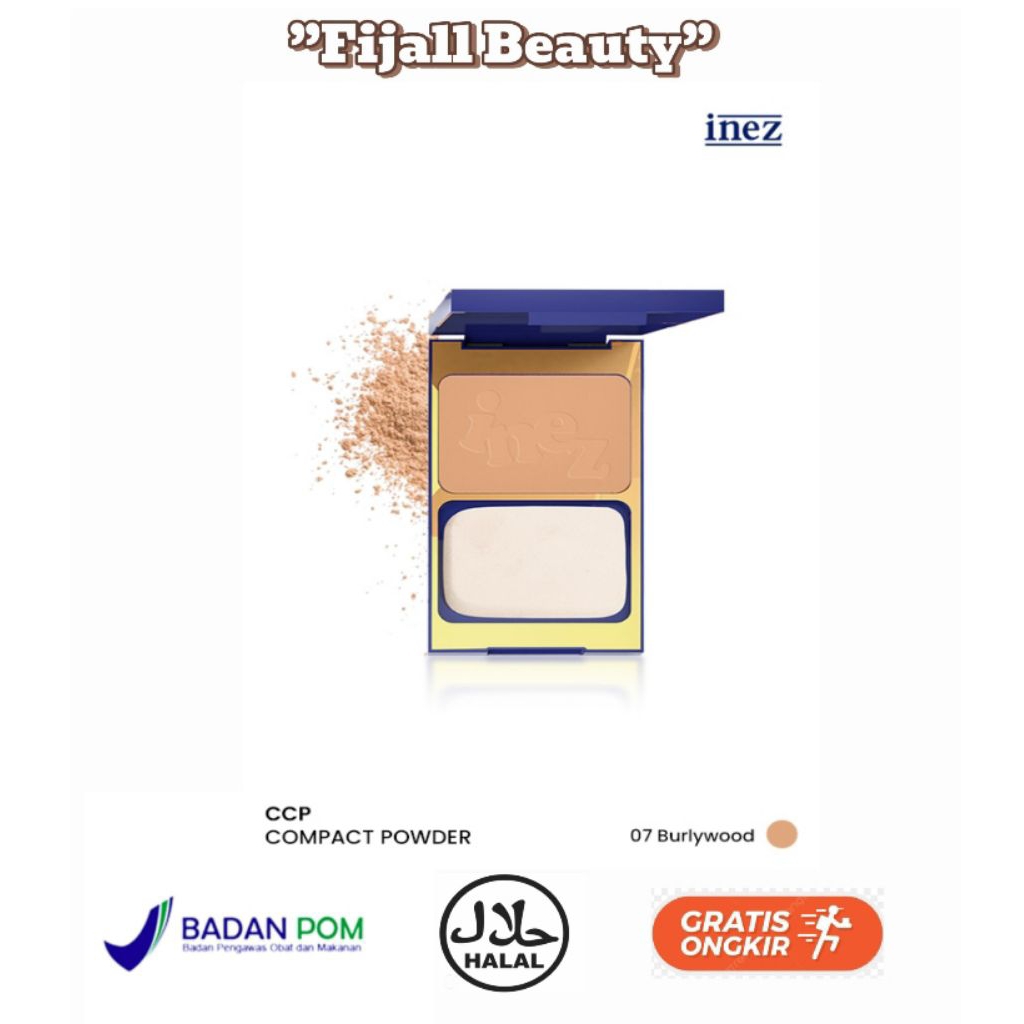 Inez Bedak Padat Compact Powder.