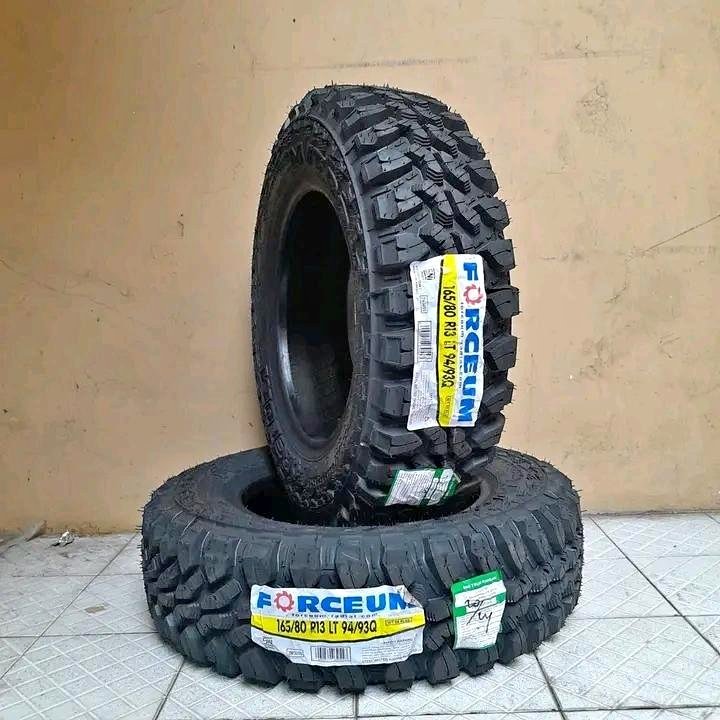 ban mobil muatan ukuran 165 80 r13 mrek forceum m/t