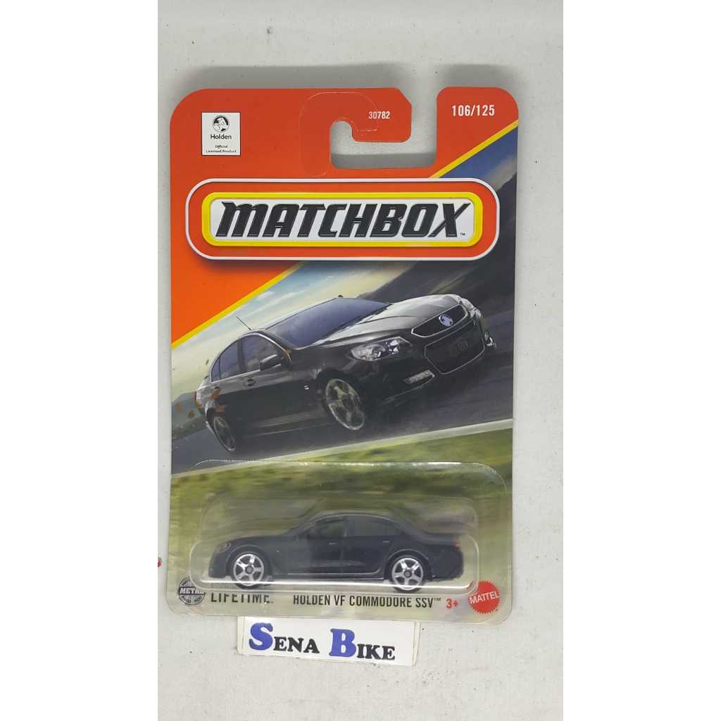 Matchbox Holden VF Commodore SSV - Hitam