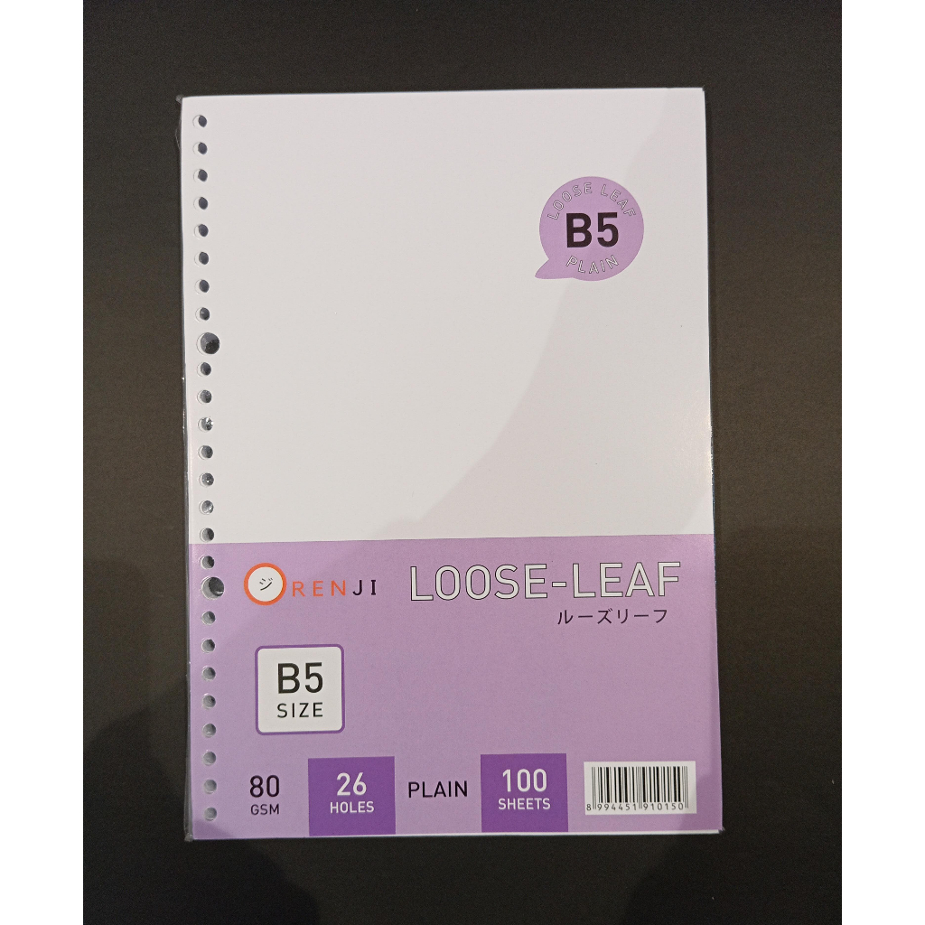 

Gramedia Yogya - Orenji Loose Leaf B5 100 Lembar Polos / Kurnia Agung