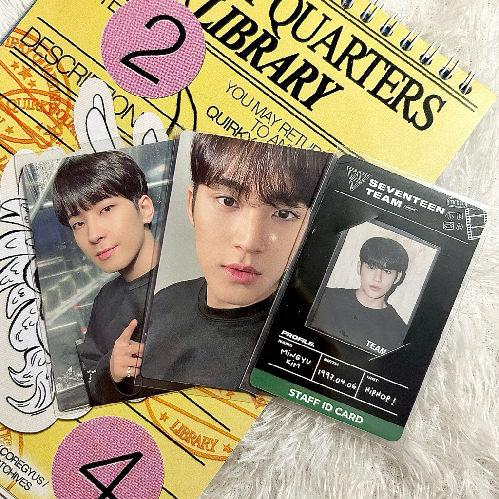 [Read Description] READY STOCK PC Photocard Seventeen Wonwoo PC Selca Caratland 2022 Wonwoo Trading 