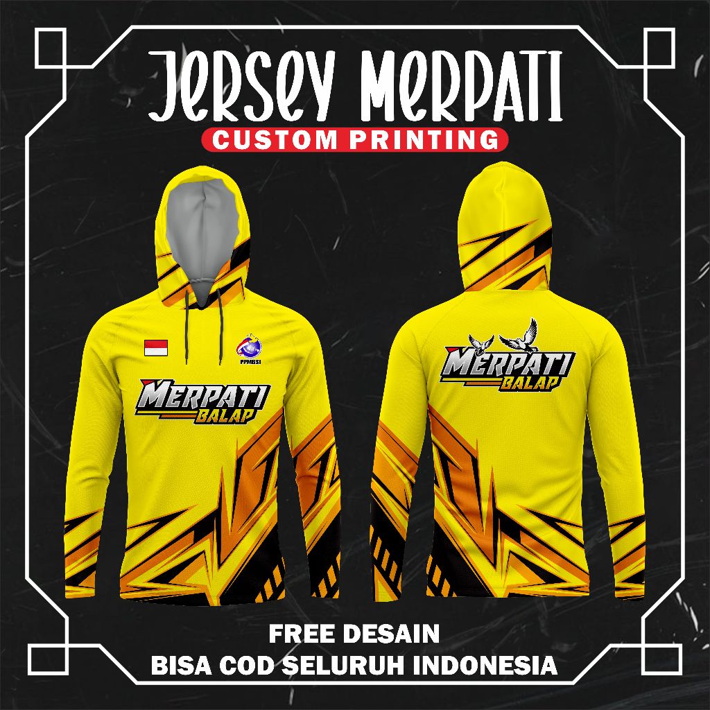 Jersey merpati bebas request desain/Jersey merpati kolong/Jersey merpati custom