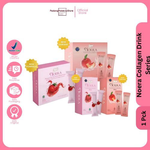 Noera Collagen Drink Series || Strawberry Collagen Drink || Peach Collagen Drink