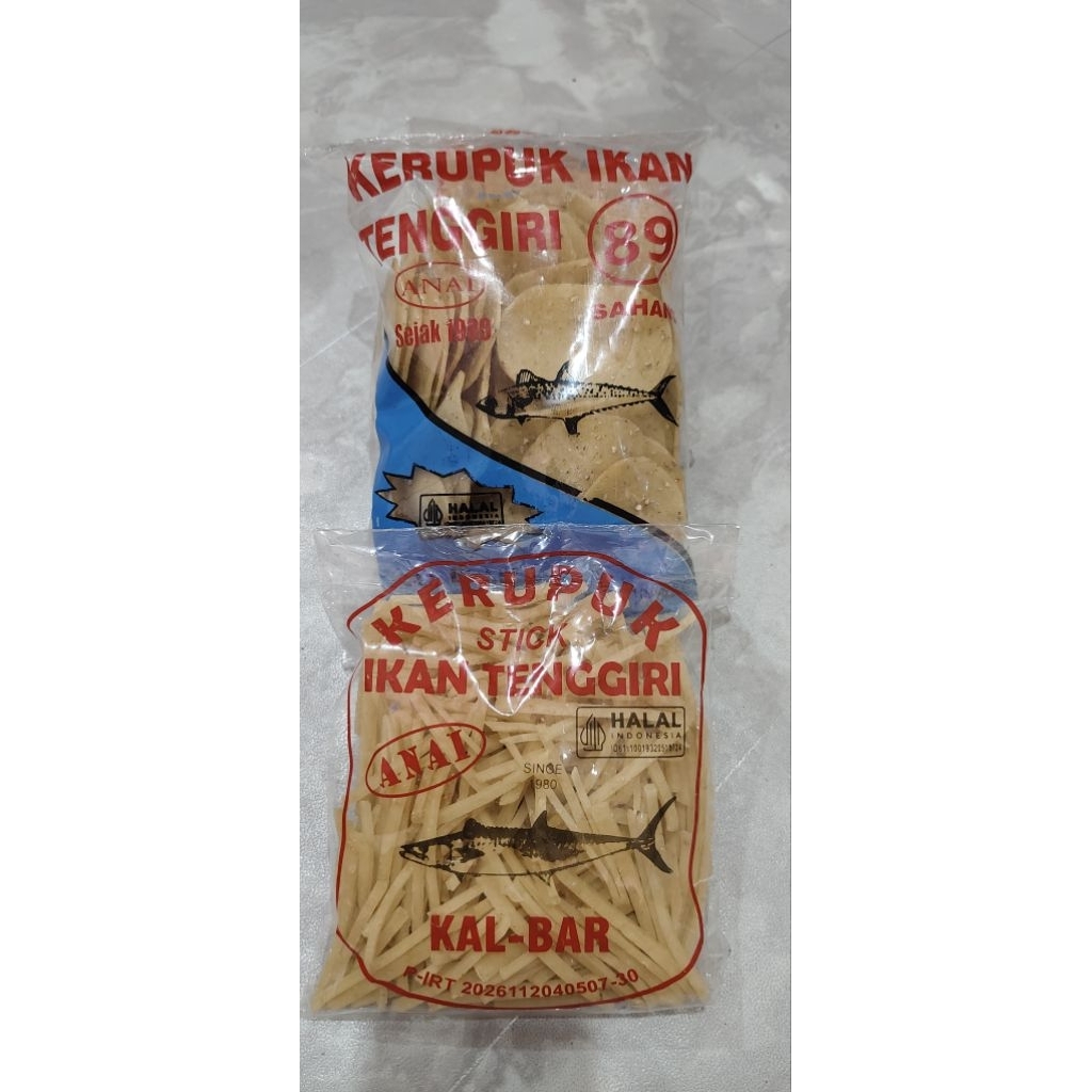 

KERUPUK STIK IKAN TENGGIRI
