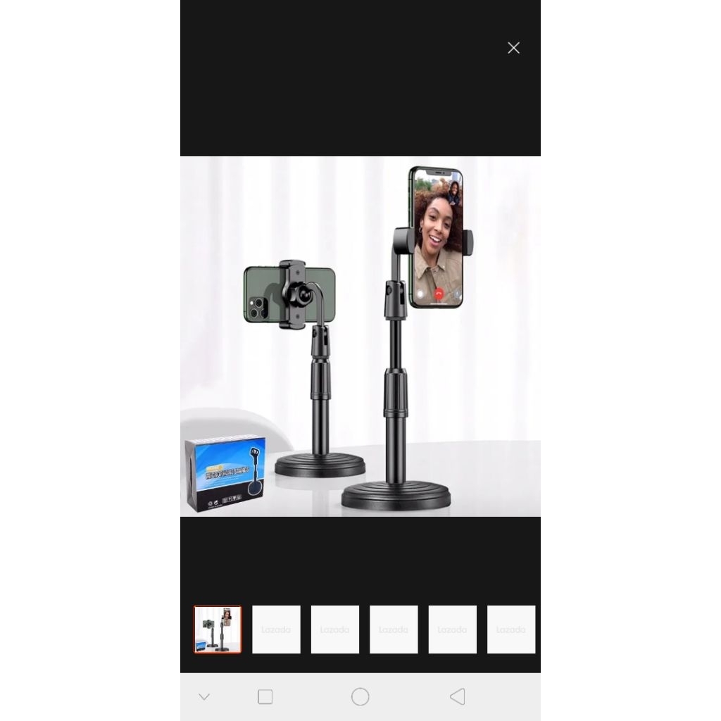 TRIPOD HP HD25 / TRIPOT MEJA FLEXIBLE / TRIPOD HANDPHONE MODEL DUDUK BAHAN TEBAL / TONGSIS DUDUKAN H