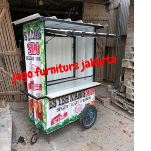 gerobak es teh manis solo