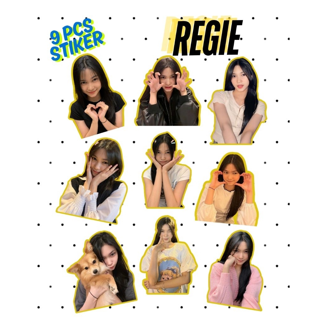 

[ISI 9] Stiker JKT48 REGIE Waterproof Vinyl Doff – Kualitas Premium