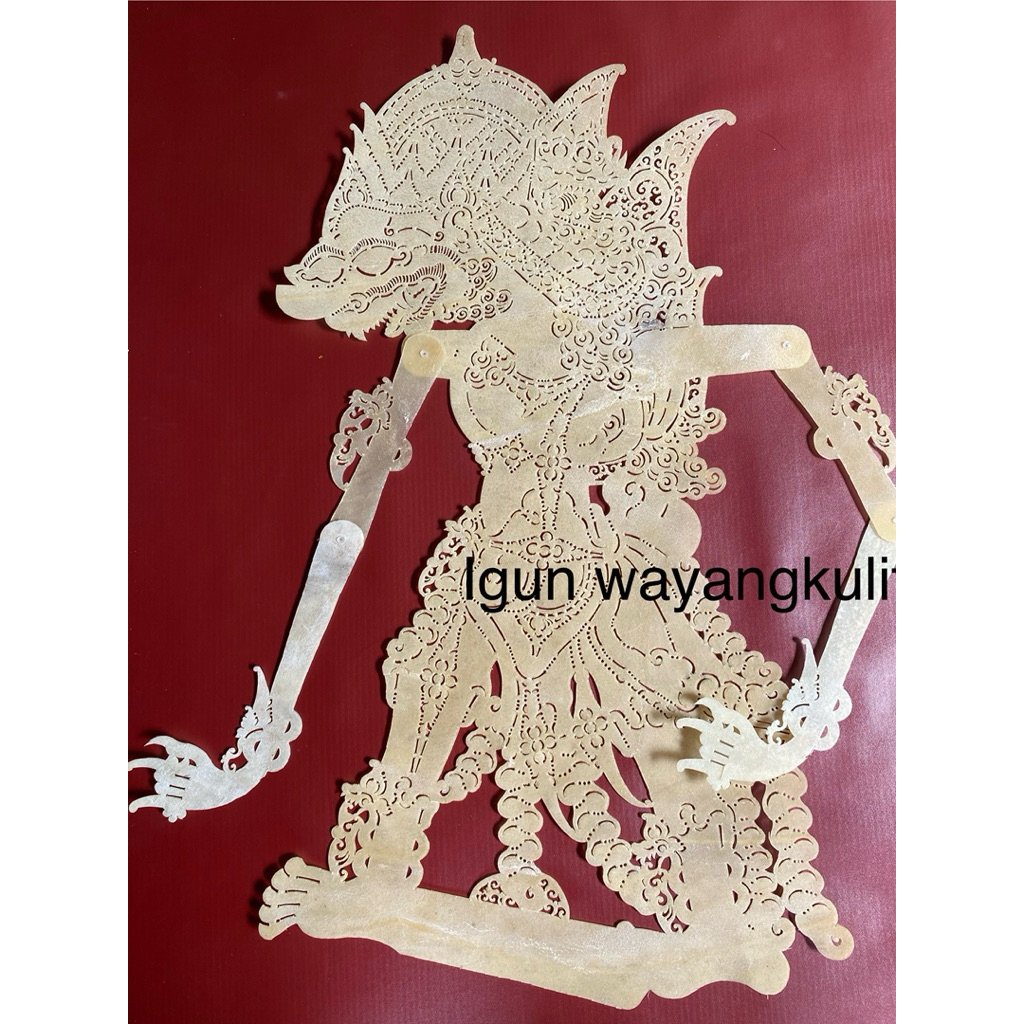 wayang kulit putihan sabrang/wayang kulit asli
