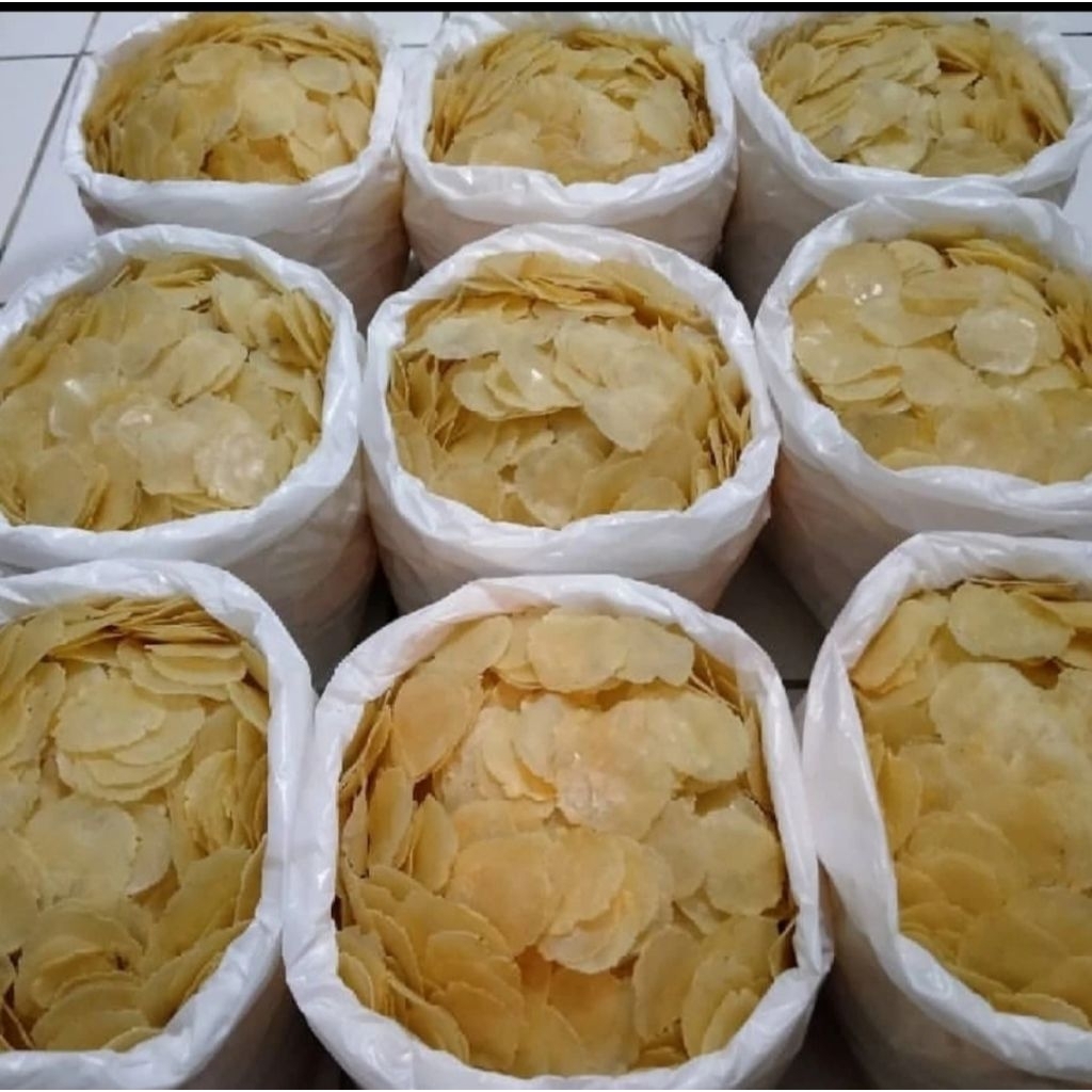 

emping melinjo super 1kg 1/2 kg khas kebumen