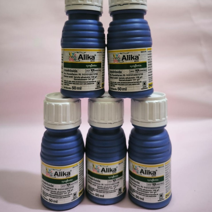 INSEKTISIDA "ALIKA" 247ZC 50ML KONTAK DAN LAMBUNG UNTUK MENGENDALIKAN HAMA TANAMAN