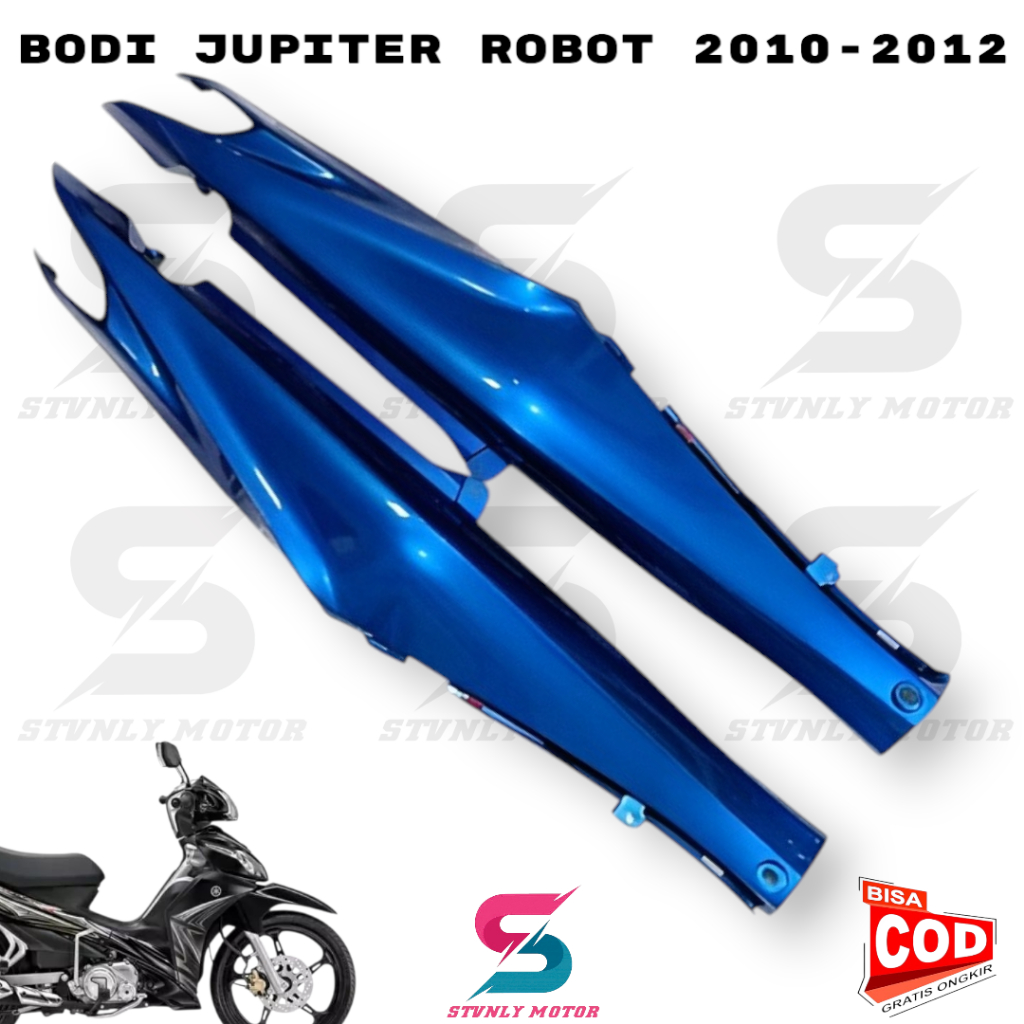 Cover Bodi Belakang Jupiter Z Robot 2010 - 2012 Biru