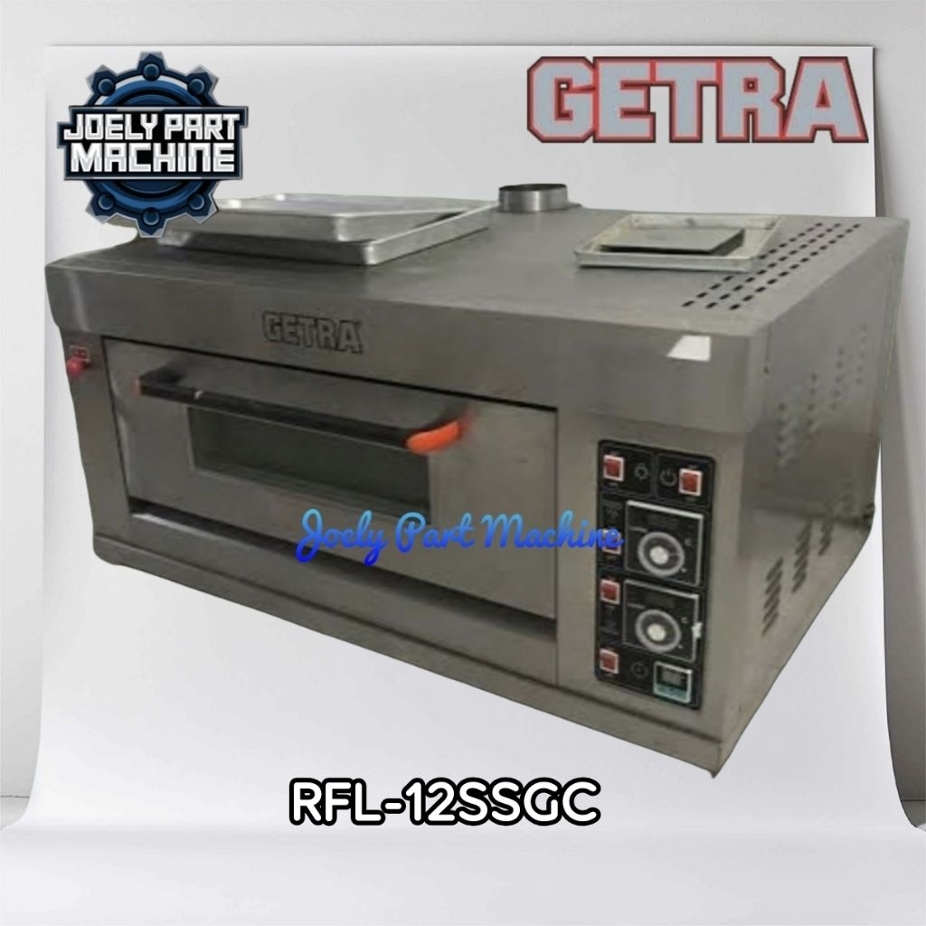 Gas Baking Oven 1 Deck 2 Tray RFL-12SSGC GETRA
