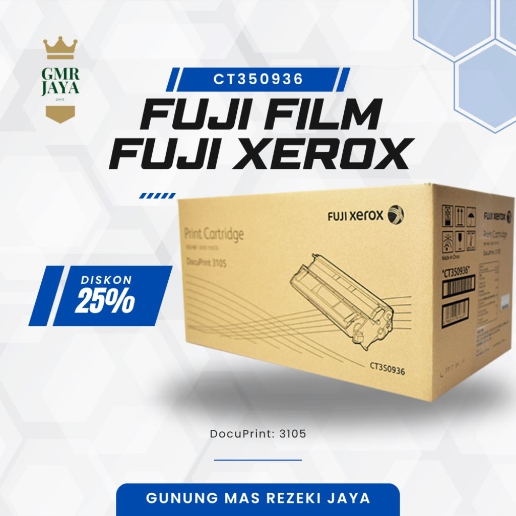 Toner FUJI FILM CT350936 original / Toner FUJI XEROX CT350936 original / Toner cartridge FUJI FILM C