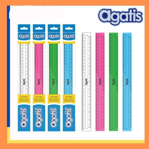 

Agatis Penggaris Plastik 30CM