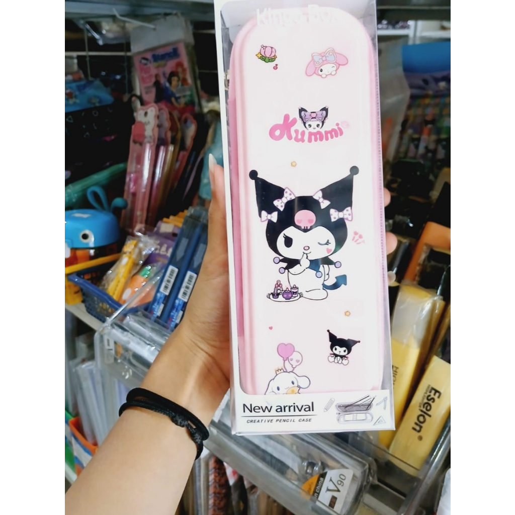 

Pensil Case kuromi/tempat pensil/alat tulis dengan karakter kartun lucu