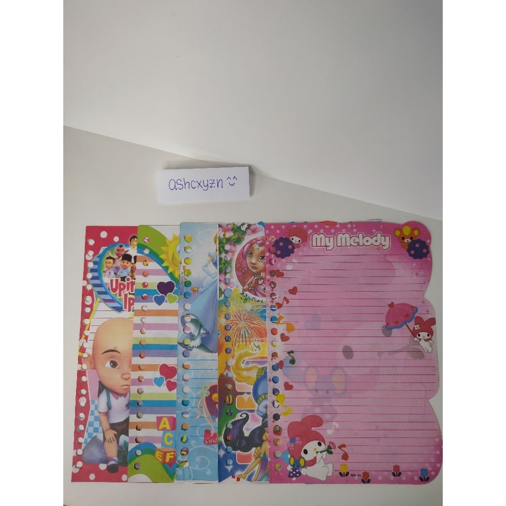 

(Harga Per Lembar) Kertas Binder A5