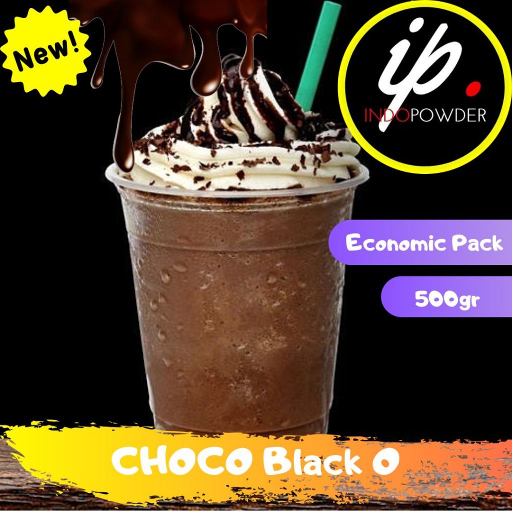 

IP Jakarta - Bubuk CHOCO BLACK O 500gr untuk Café, Waralaba, Resto dan Usaha Minuman Kekinian
