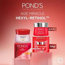 Ponds Age Miracle Cream  50g / Ponds Age Miracle Krim Pagi-Siang ukuran Besar