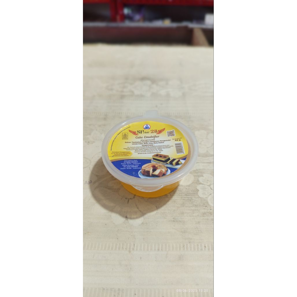 

SPrint 28 Cup Cake Emulsifier 40gr
