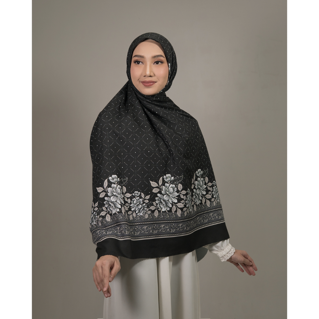 MUDY - Hijab Segiempat Jumbo Motif Jasmine Series