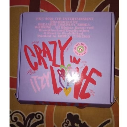 Album Itzy crazy in love lia ver pc ryujin