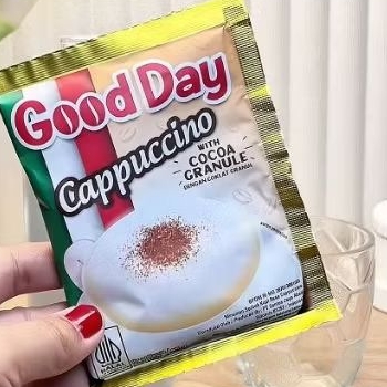 

Good Day Cappucino Cocoa Granule kopi enak