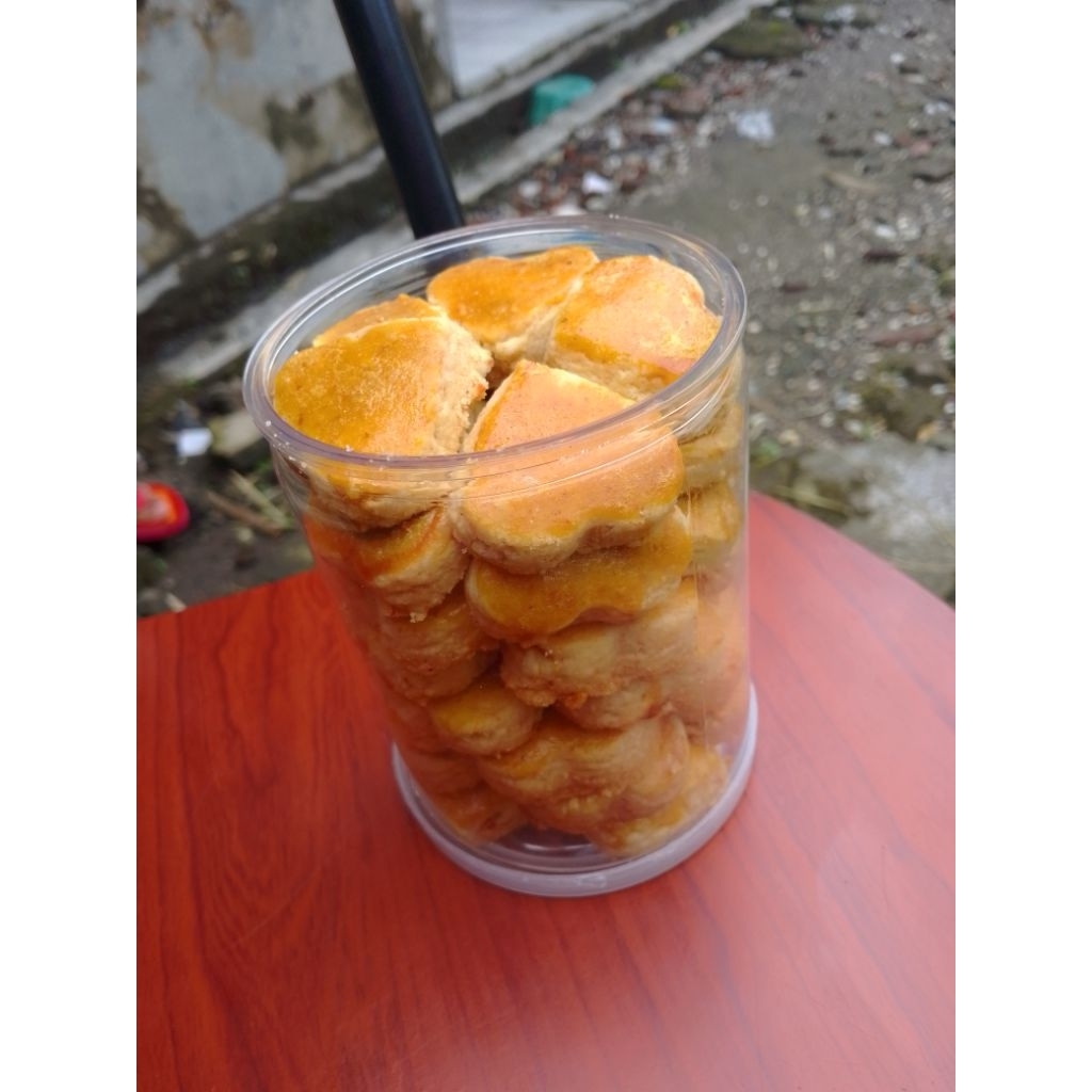 

kue kacang kemasan toples fox 500ml