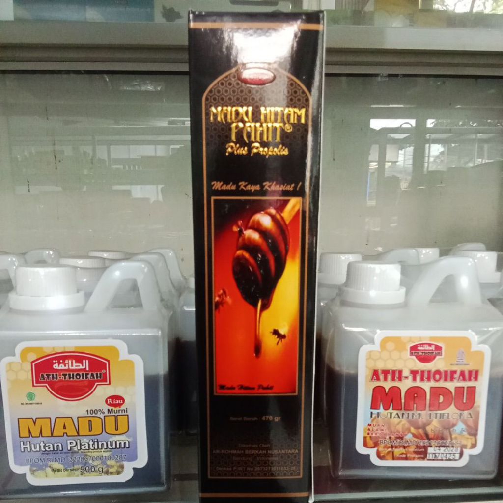 

Madu Hitam Pahit plus Propolis (420)