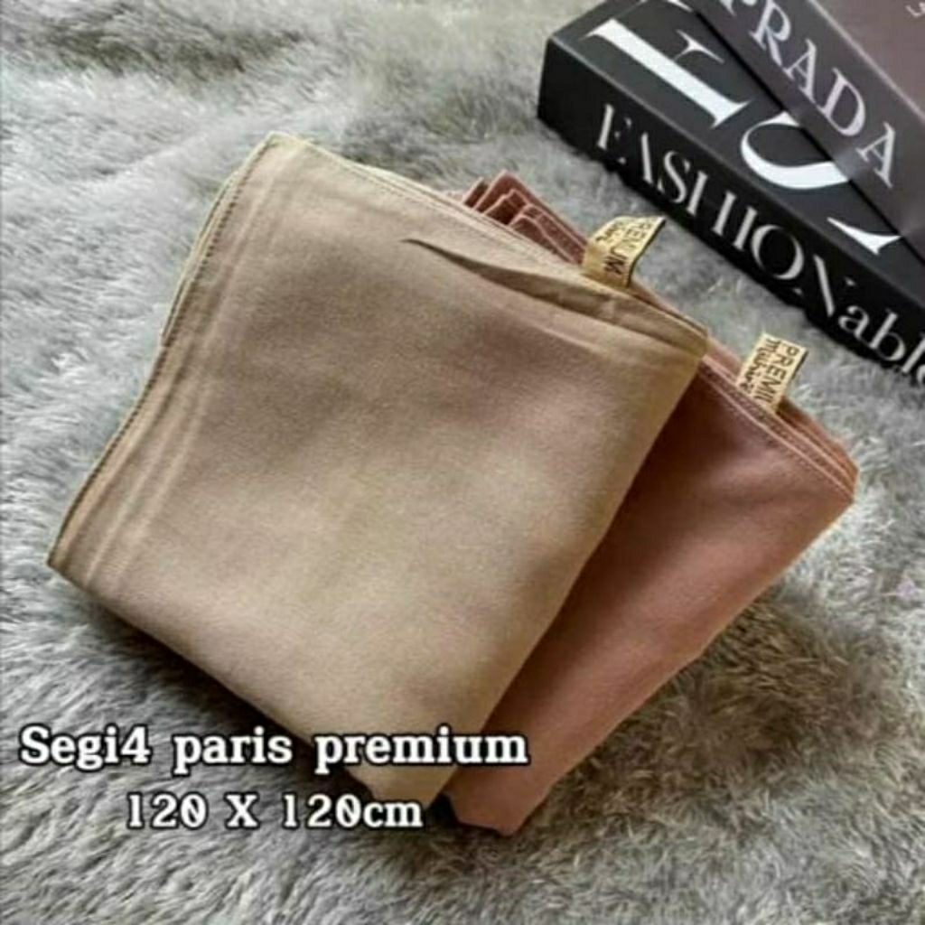 Penawaran Terbatas HIJAB Segi Empat Syari 120x120 Premium AlmaHirA Original