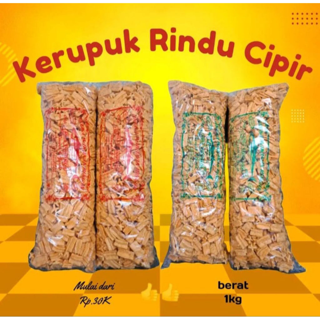 

Kerupuk Rindu Cipir