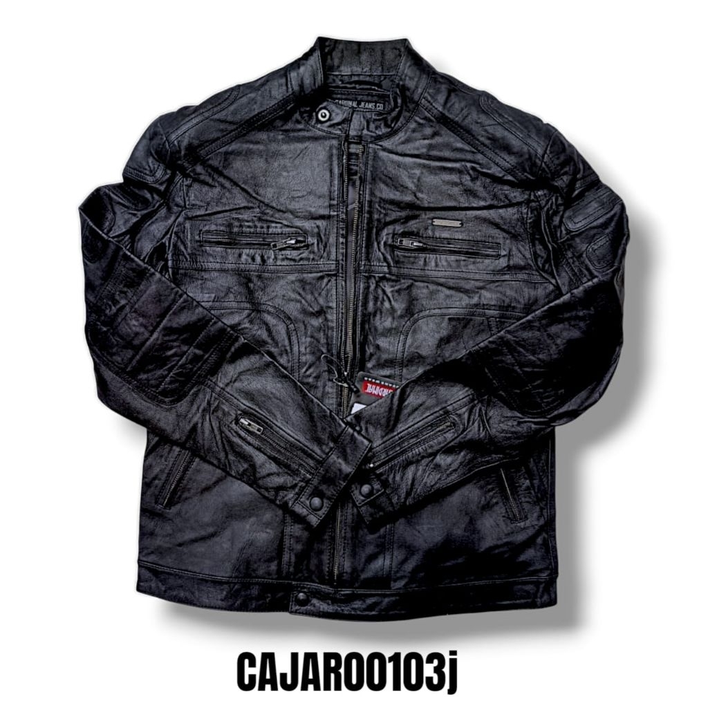 Jaket Kulit CARDINAL Original  Casual Classic || CARDINAL Original Leather Jacket || CAR 137