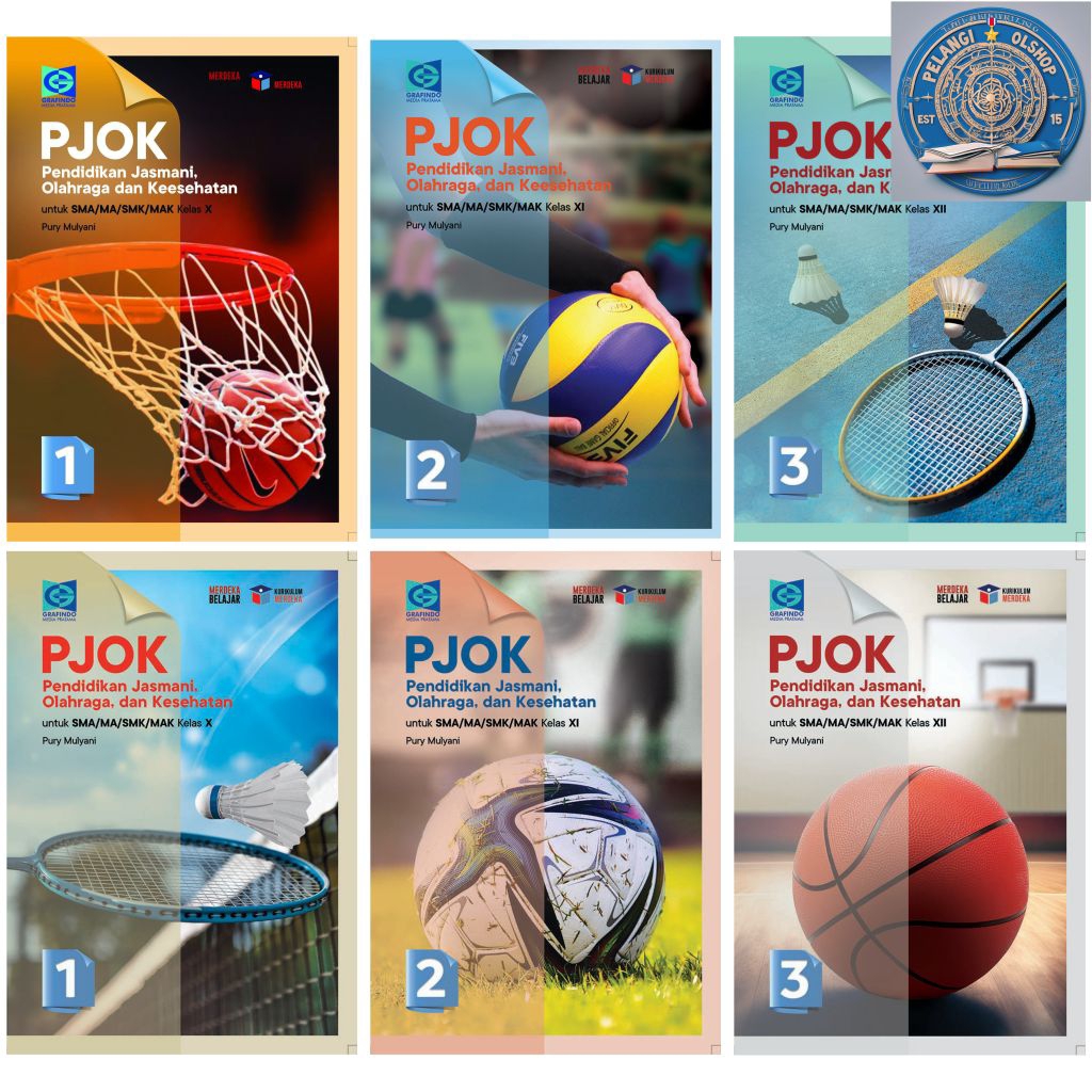 GRAFINDO PJOK SMA/MA KELAS 10 11 12 KURIKULUM MERDEKA REVISI