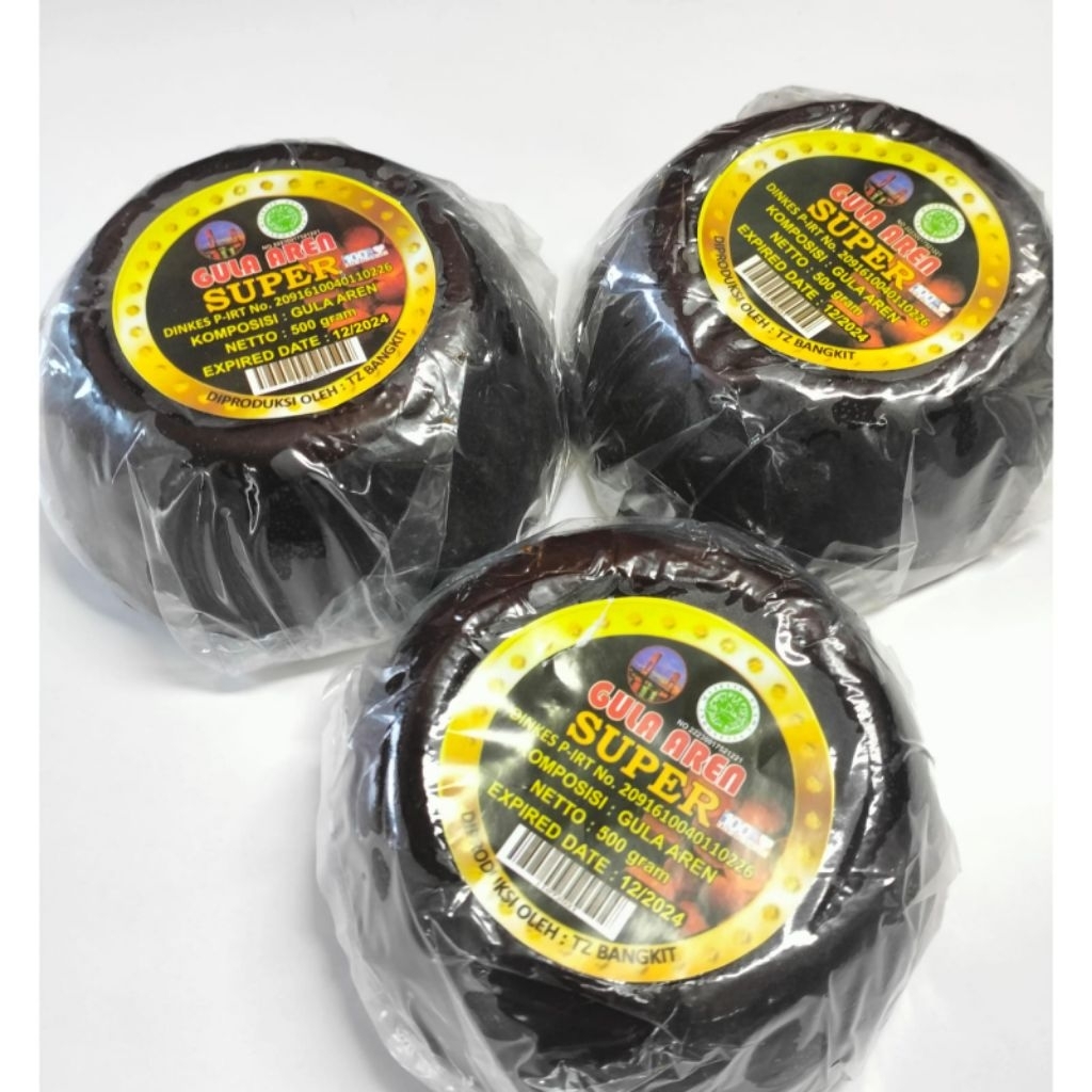 

GULA BATOK AREN SUPER 500 GR ASLI KENTAL