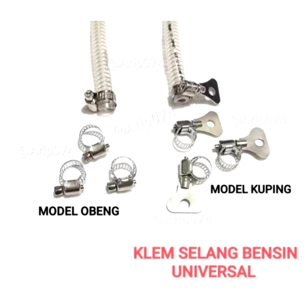 [PROMO] KLEM SELANG BENSIN SELANG REM SELANG TOYOX SELANG SUGEST KLEMAN SELANG REM DEPAN BELAKANG ST