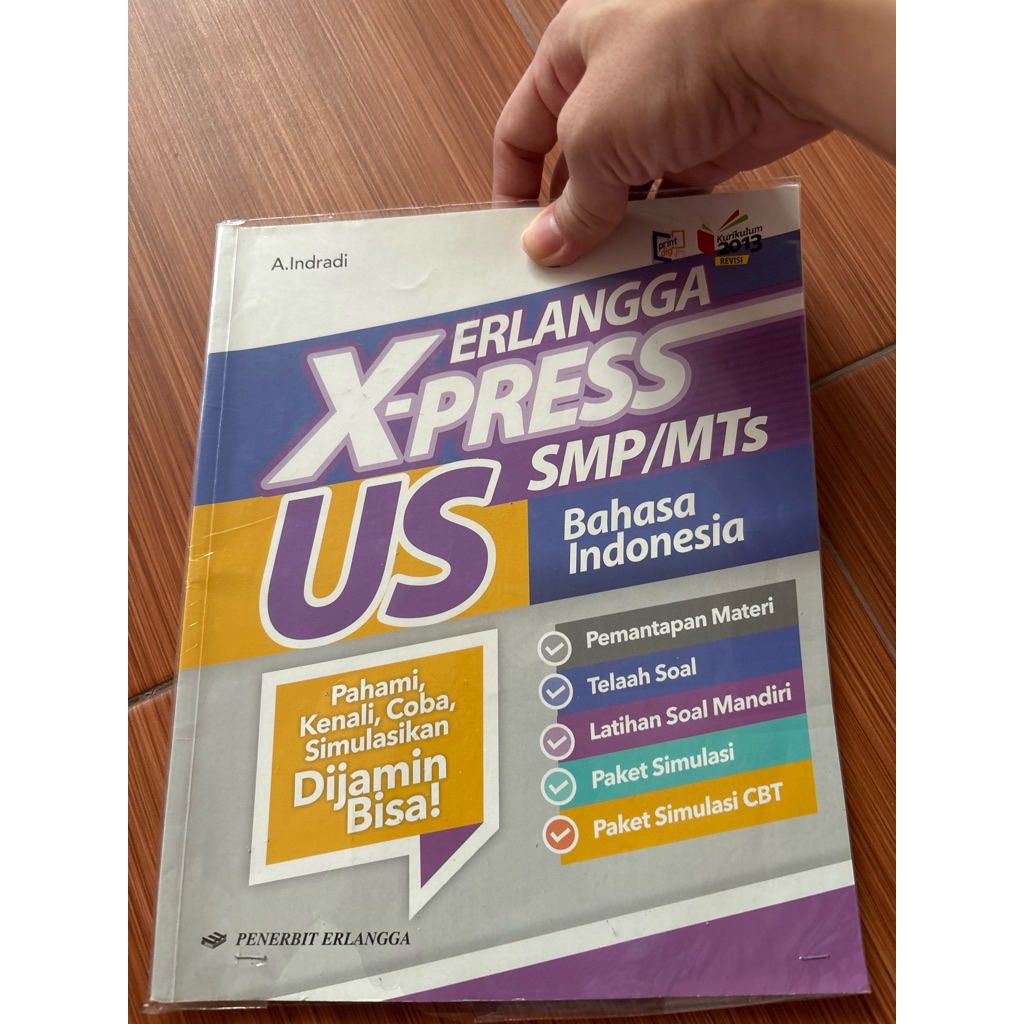 Erlangga xpress us bahasa indonesia / us B indo kelas 9 kurikulum 2013 revisi