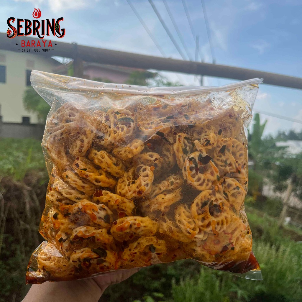 

kerupuk mawar putih pedo kering Pedas Daun Jeruk lada cikruh nampol - Sebring Baraya