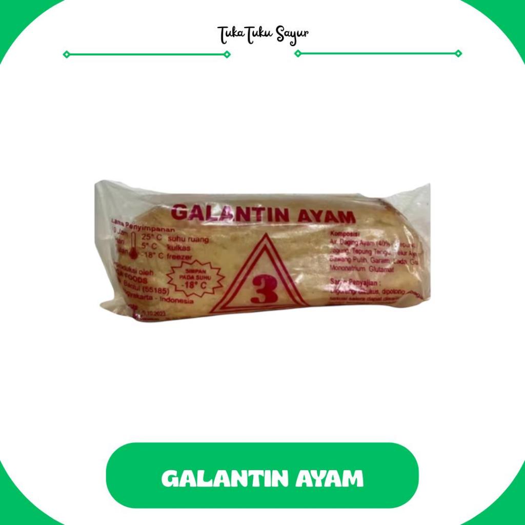 

GALANTIN AYAM 200gr - TukaTuku Sayur